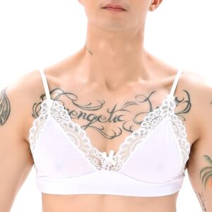 White bra top for sissies.