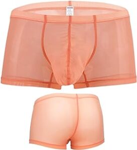 See through pouch underpants.